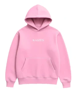 Kaizen Pink x Pullover Hoodie