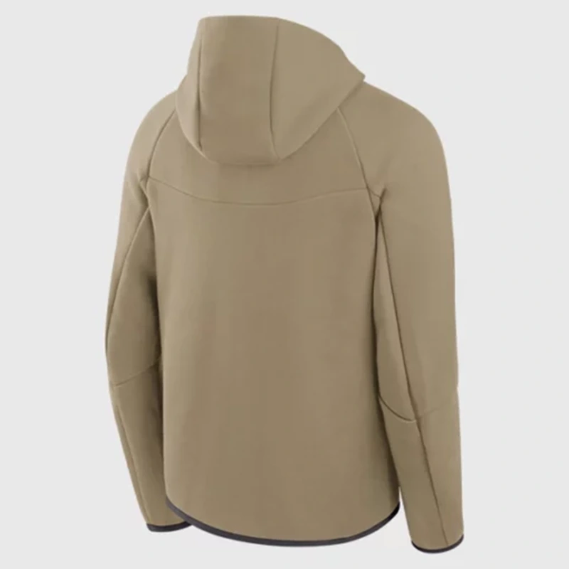 Kansas City Chiefs Brown Nike Tech Fleece Windrunner Hoodie - Image 3