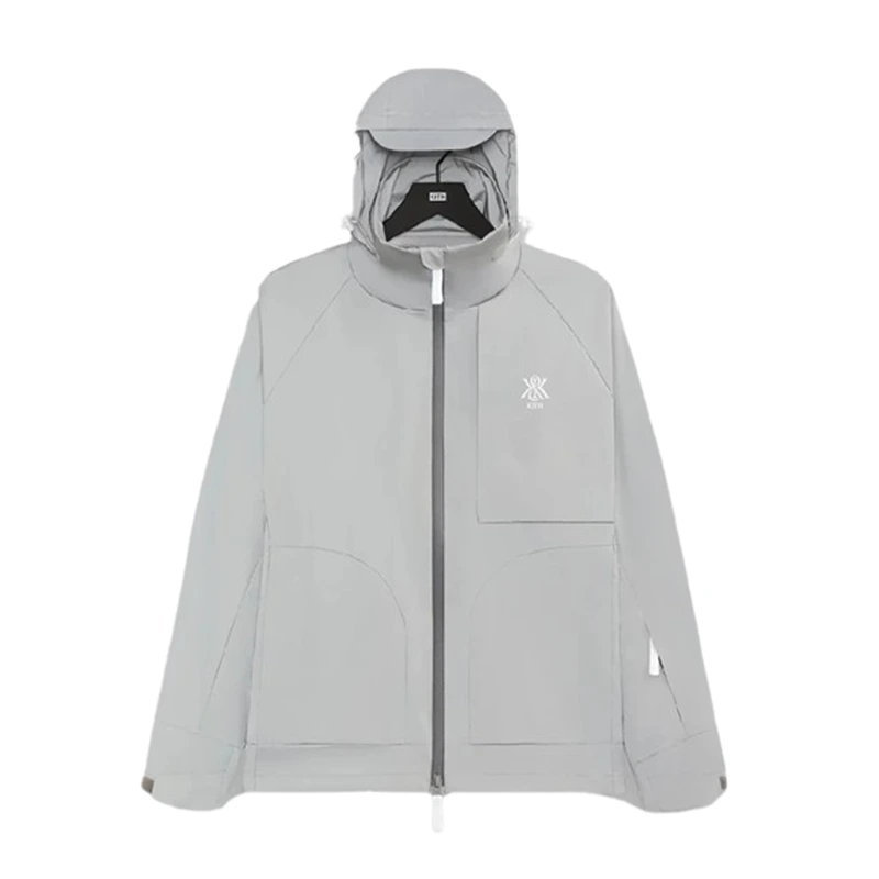 Kith x New Balance Reflective Grey Jacket