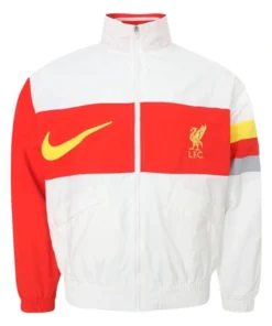 LFC Nike Mens White Heritage Jacket