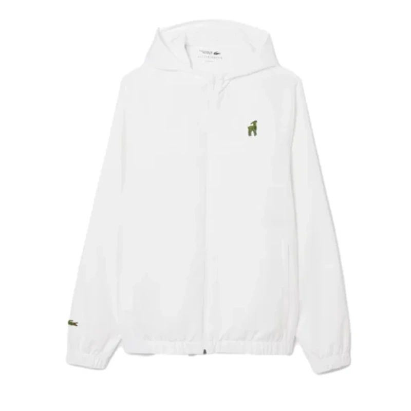 LaCoste x Novak The Goat White Jacket