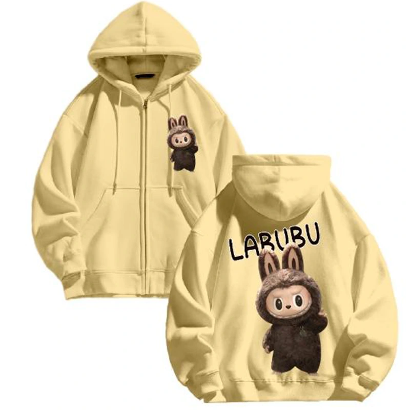 Labubu The Monster Cream Hoodie