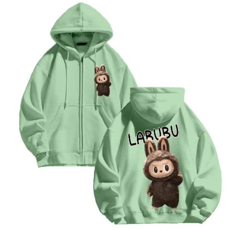 Labubu The Monster Green Hoodie