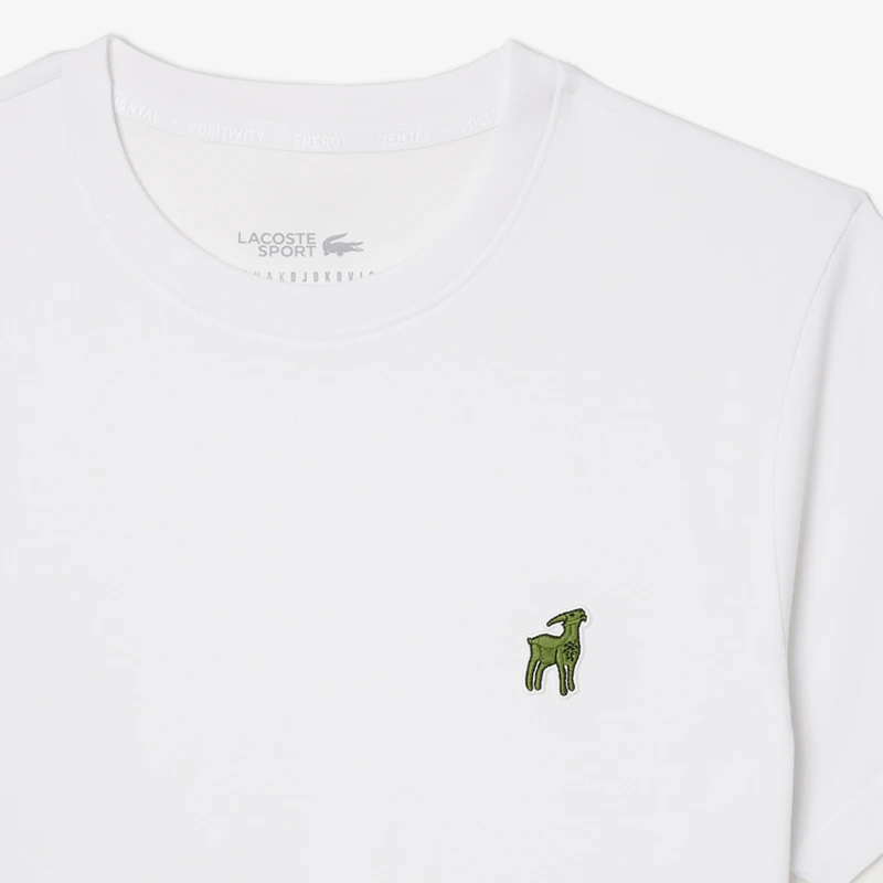 Lacoste x Novak Djokovic The GOAT T-Shirt - Image 3