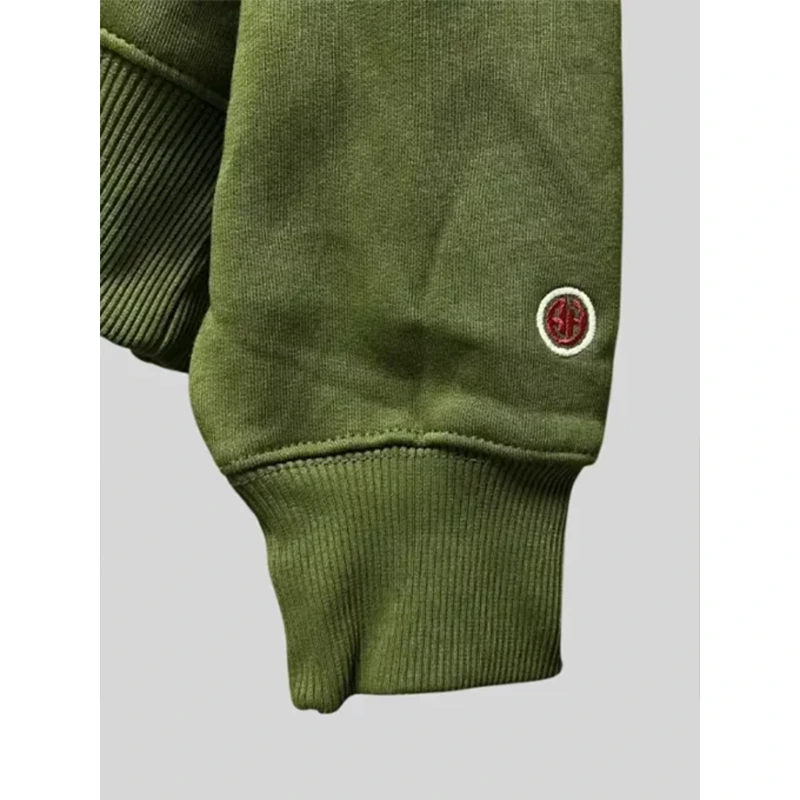 Landon Barker Green Pullover Hoodie - Image 4