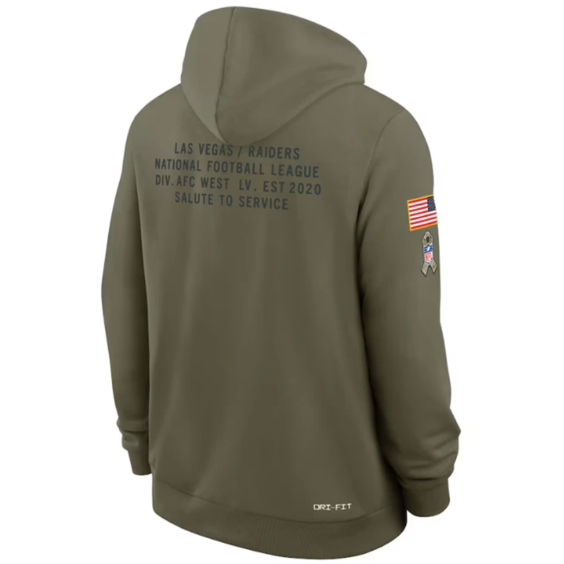 Las Vegas Raiders Salute To Service Hoodie - Image 2