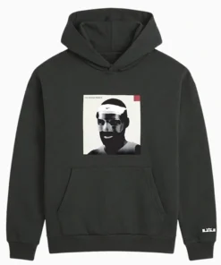 LeBron Masked Menace Pullover Black Hoodie