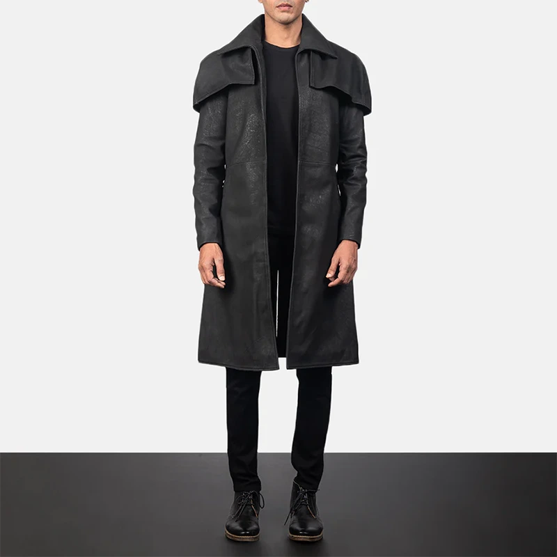 Leather Duster Jacket