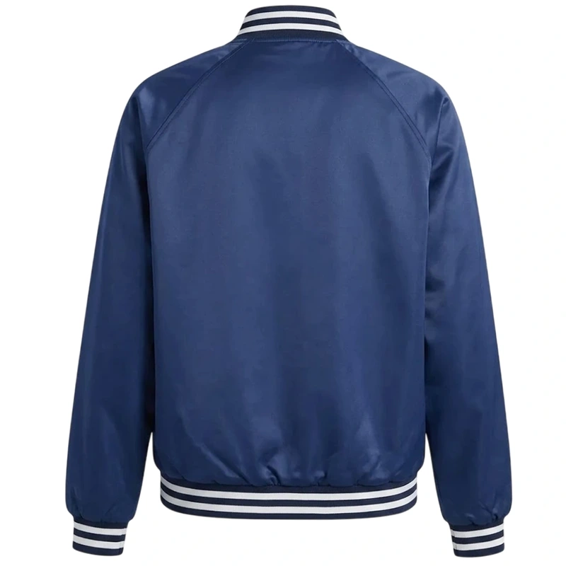 Liberty Flames Inner Drive Varsity Rhinestone Navy Jacket - Image 2