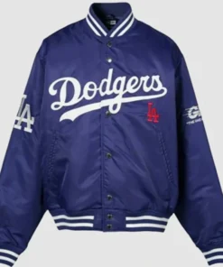 Los Angeles Dodgers x GR8 Blue Varsity Jacket