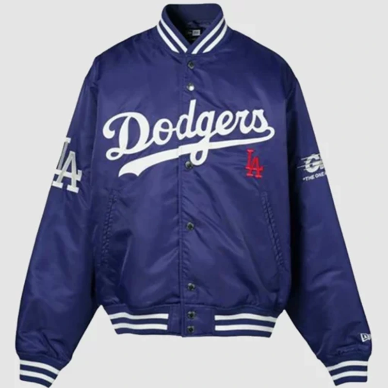 Los Angeles Dodgers x GR8 Blue Varsity Jacket