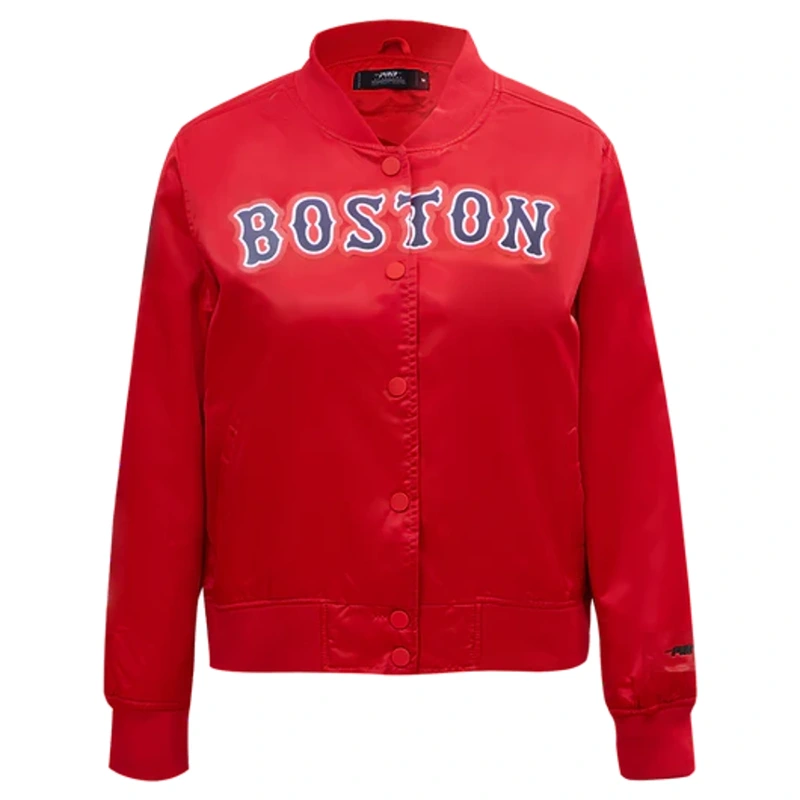 MLB Boston Red Sox Classic Women’s Satin Jacket