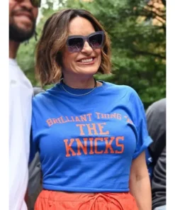 Mariska Hargitay Brilliant Thing The Knicks Shirt