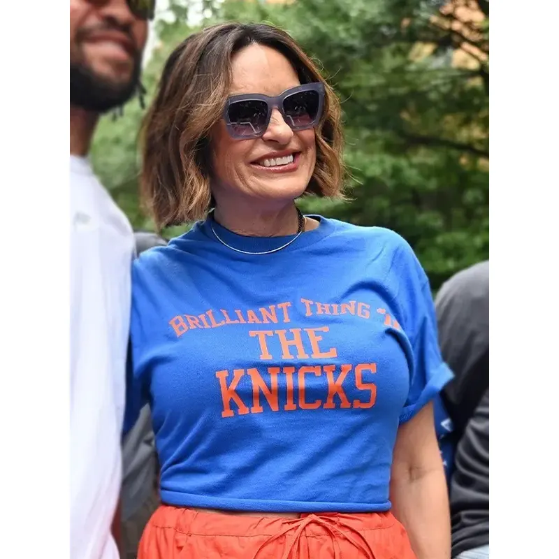 Mariska Hargitay Brilliant Thing The Knicks Shirt