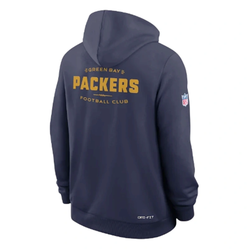 Matt LaFleur Green Bay Packers Alt Offensive Sideline Hoodie - Image 3