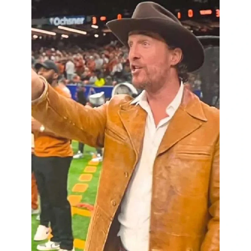 Matthew Mcconaughey Leather Jacket - Image 2