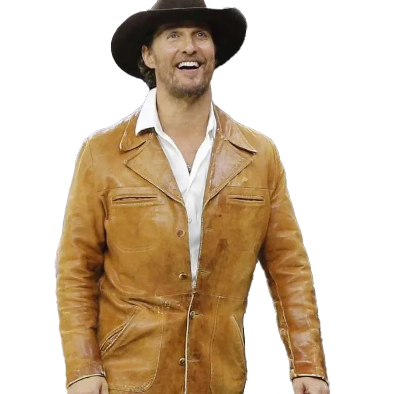 Matthew Mcconaughey Leather Jacket