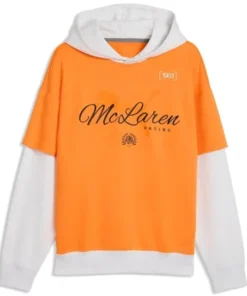 McLaren F1 Team Puma Racing Orange Hoodie