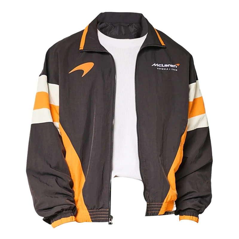 McLaren Graphic Track Black Jacket - Image 2