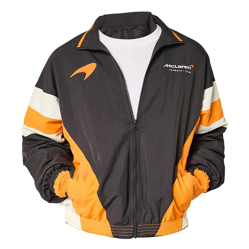 McLaren Graphic Track Black Jacket - Image 3