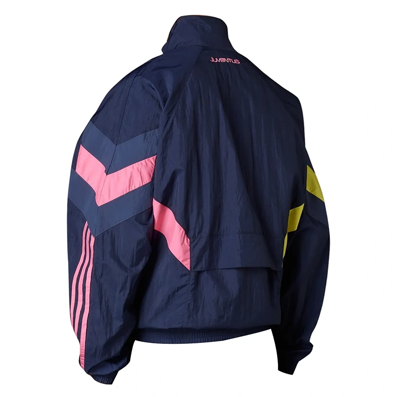 Men’s Adidas Juventus Originals Blue Track Jacket - Image 4