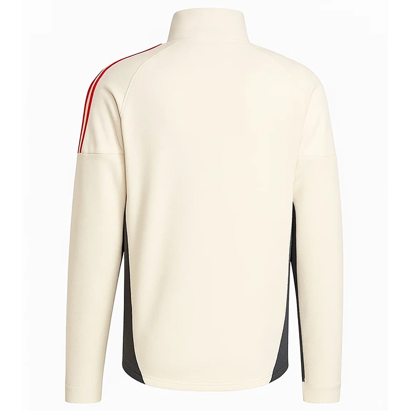 Mens Adidas LFC 25/26 Domestic White Hooded Top - Image 3