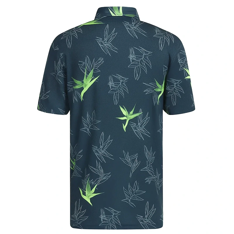 Mens Adidas Oasis Mesh Polo Shirt - Image 2