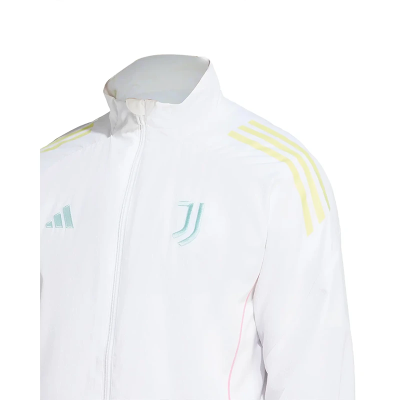 Men’s Adidas Originals Juventus White Track Jacket - Image 5