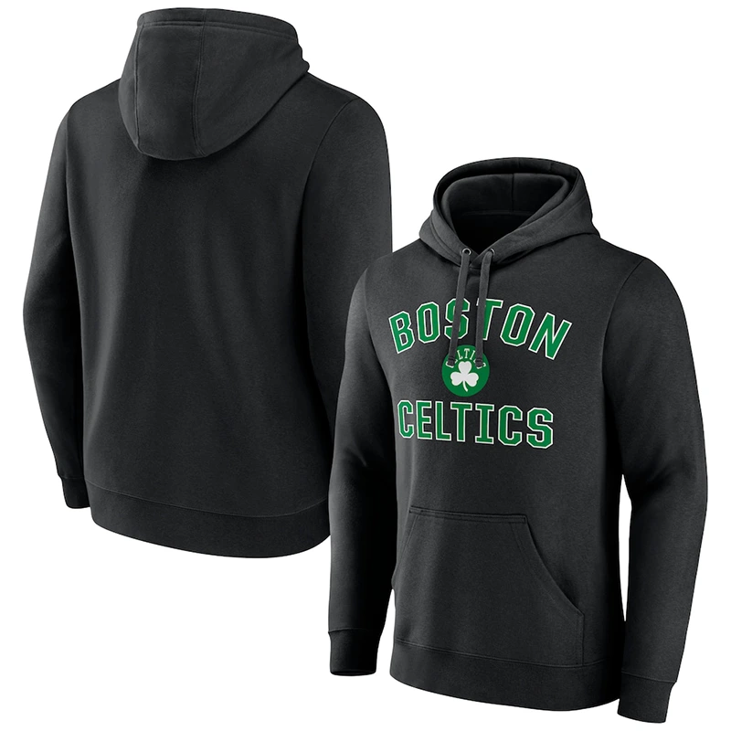 Men’s Boston Celtics Black Victory Arch Pullover Hoodie