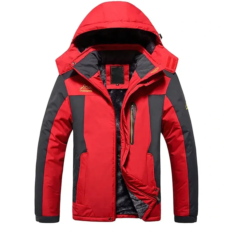 Men’s Camping Red Anorak Jacket