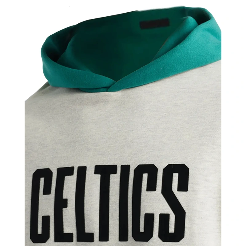 Mens Celtics Essential Pullover Hoodie - Image 3