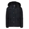 Men’s Charcoal Puffer Jacket