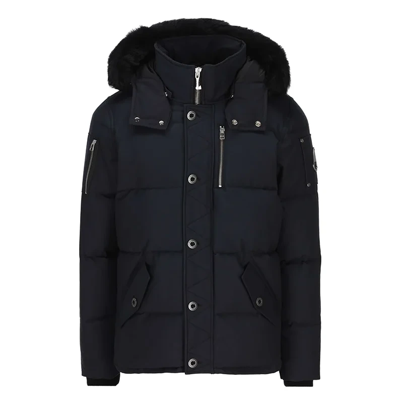 Men’s Charcoal Puffer Jacket