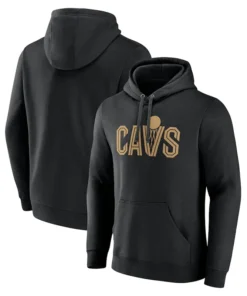 Men’s Cleveland Cavaliers Black Wordmark Alternate Pullover Hoodie