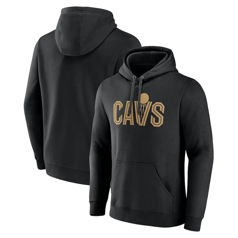 Men’s Cleveland Cavaliers Black Wordmark Alternate Pullover Hoodie
