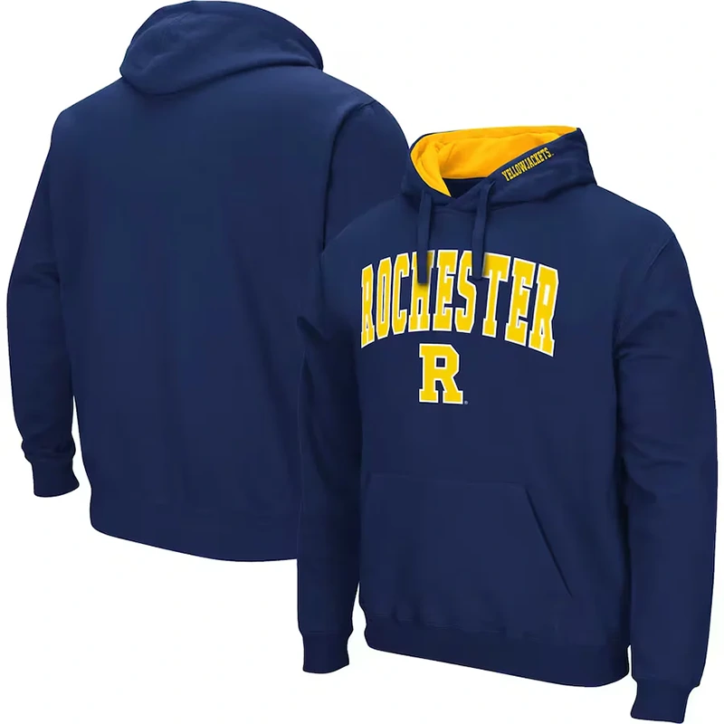 Mens Colosseum Rochester Blue Hoodie