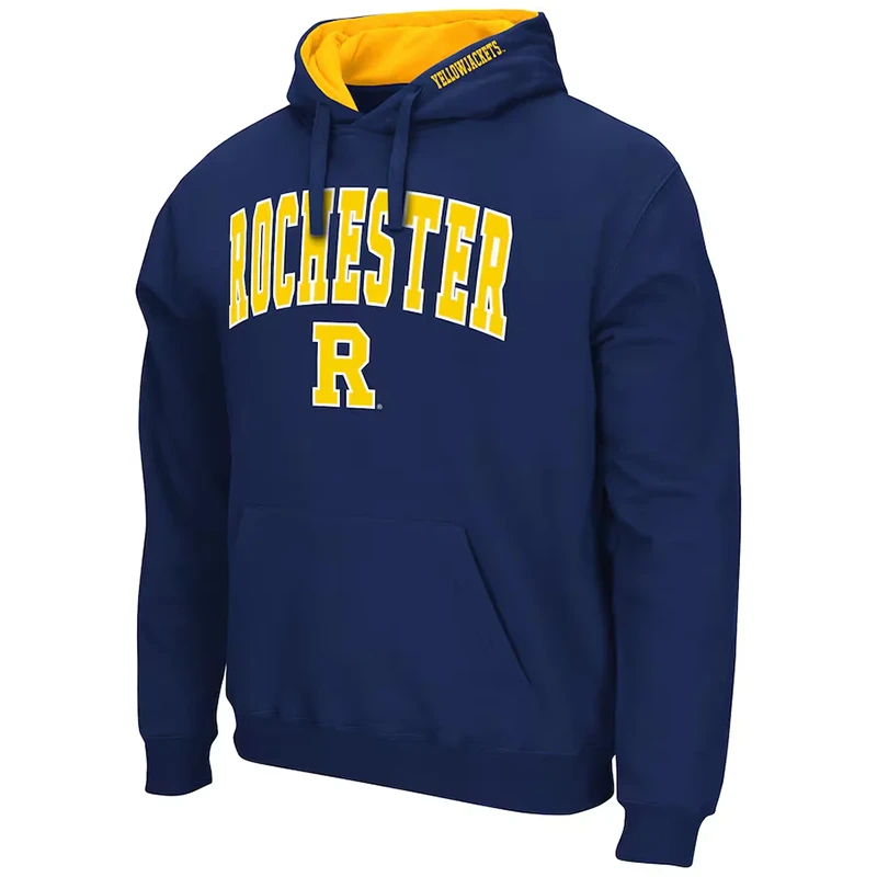 Mens Colosseum Rochester Blue Hoodie - Image 2