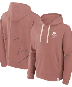 Men’s Fanatics Pink Milano Cortina 2026 Winter Olympics Hoodie