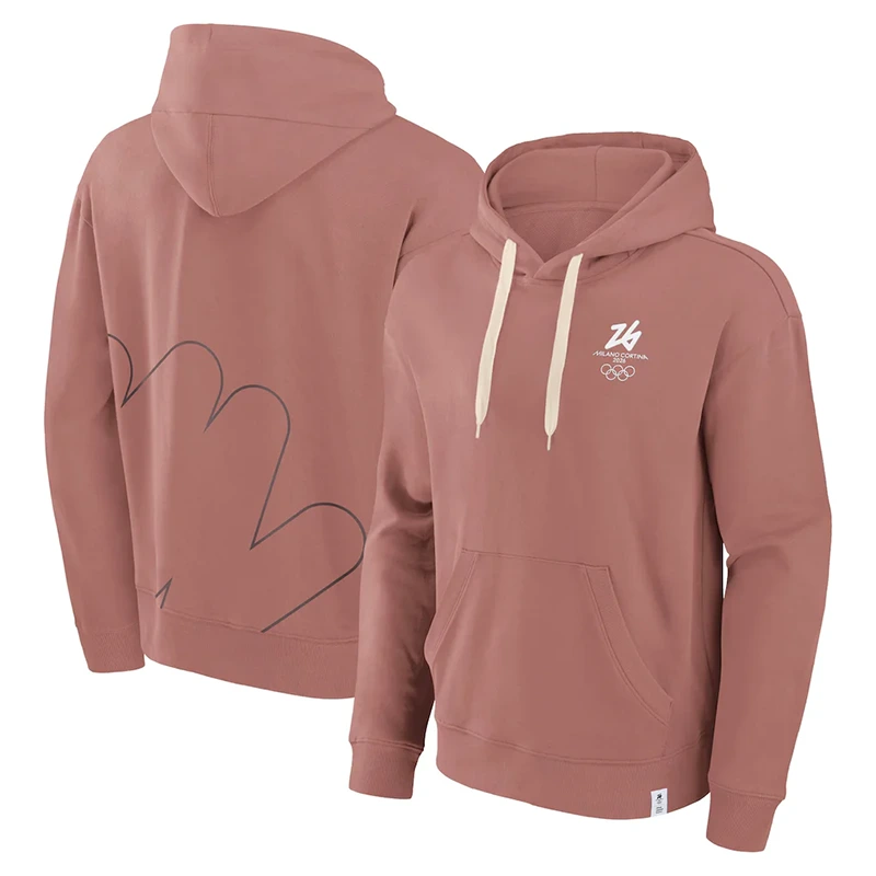 Men’s Fanatics Pink Milano Cortina 2026 Winter Olympics Hoodie