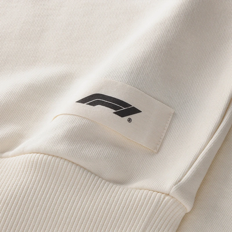 Men’s Fanatics White Formula 1 Miami Grand Prix 2026 Oversized Sweatshirt - Image 4