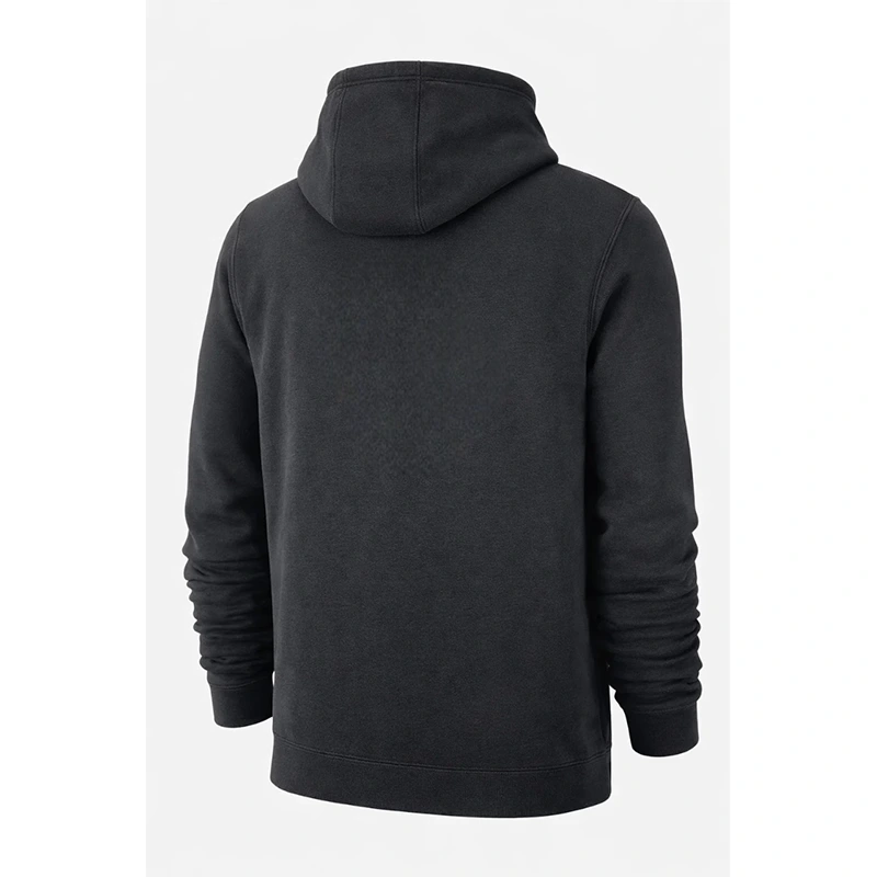 Men’s Houston Club Fleece Nike College Black Hoodie - Image 2