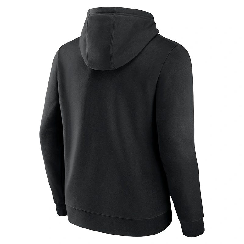 Men’s Houston Rockets Black Primary Logo Pullover Hoodie - Image 3