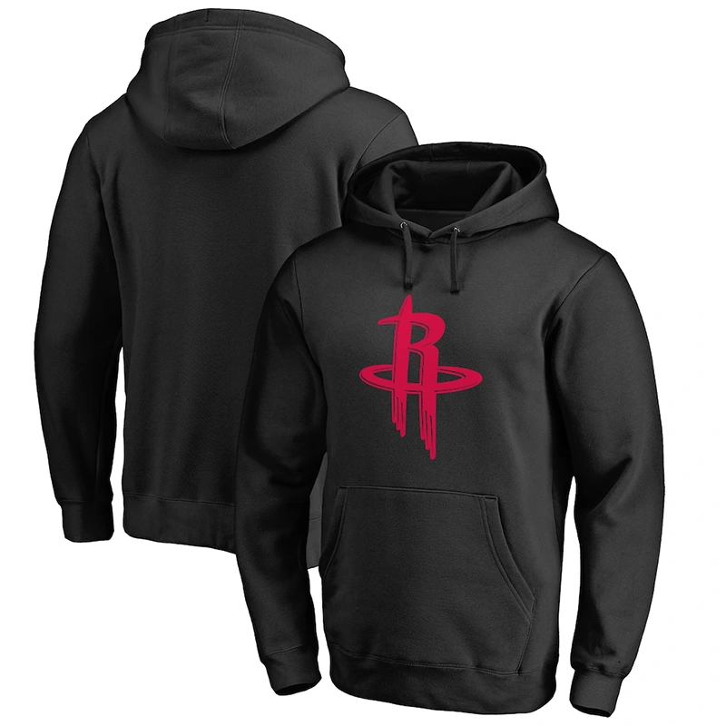 Men’s Houston Rockets Black Taylor Pullover Hoodie