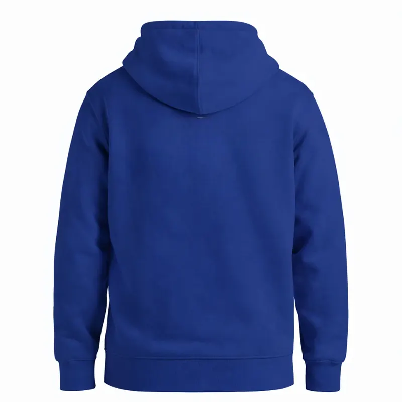 Men’s New York Knicks Antigua Royal Logo Victory Full-Zip Hoodie - Image 2