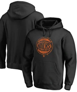 Men’s New York Knicks Black Street Ball Hometown Collection Hoodie
