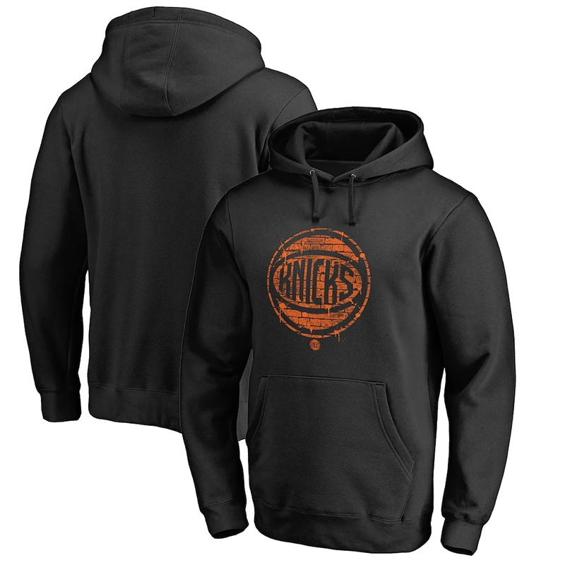 Men’s New York Knicks Black Street Ball Hometown Collection Hoodie
