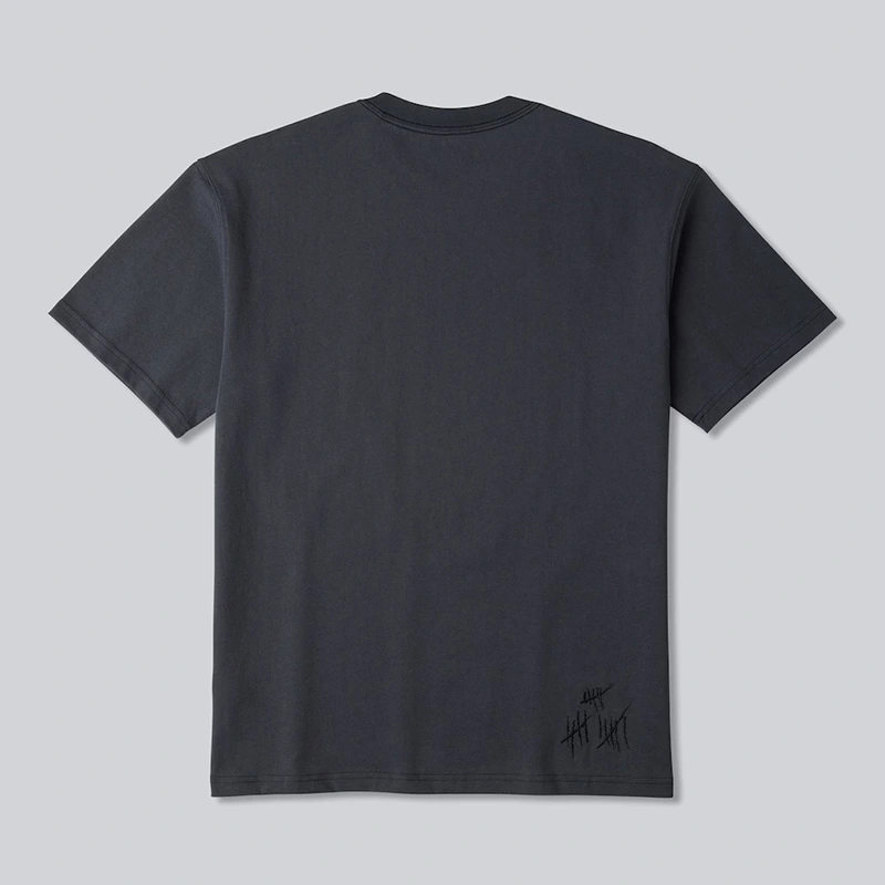 New York Knicks Nike 2026 NBA Finals Champions Authentic Locker Room Limited Edition On Court T-Shirt Gray - Image 2