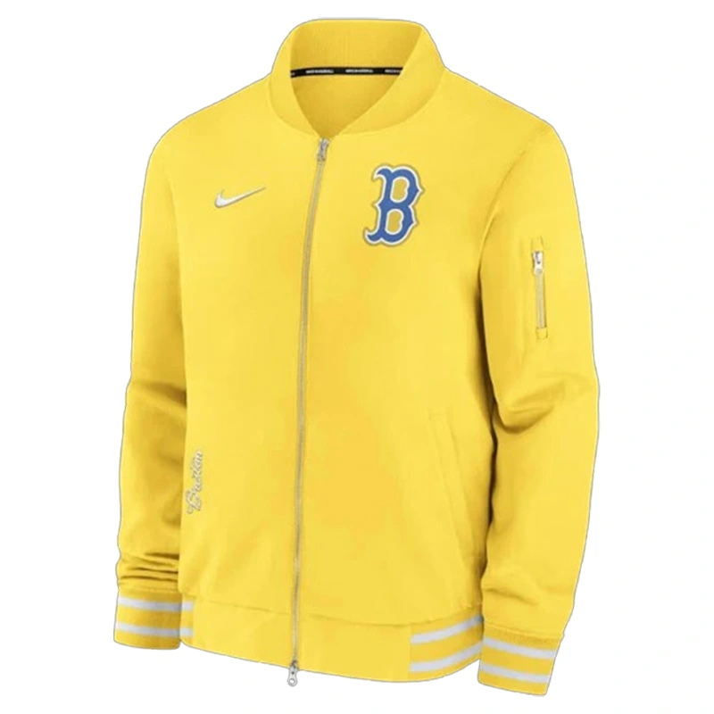 Men’s Nike Boston Sox City Connect Full-Zip Jacket - Image 2