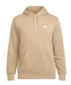 Men’s Nike Club Pullover Fleece Beige Hoodie