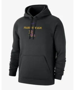 Men’s Nike Prairie View A&M Club Fleece College Black Hoodie
